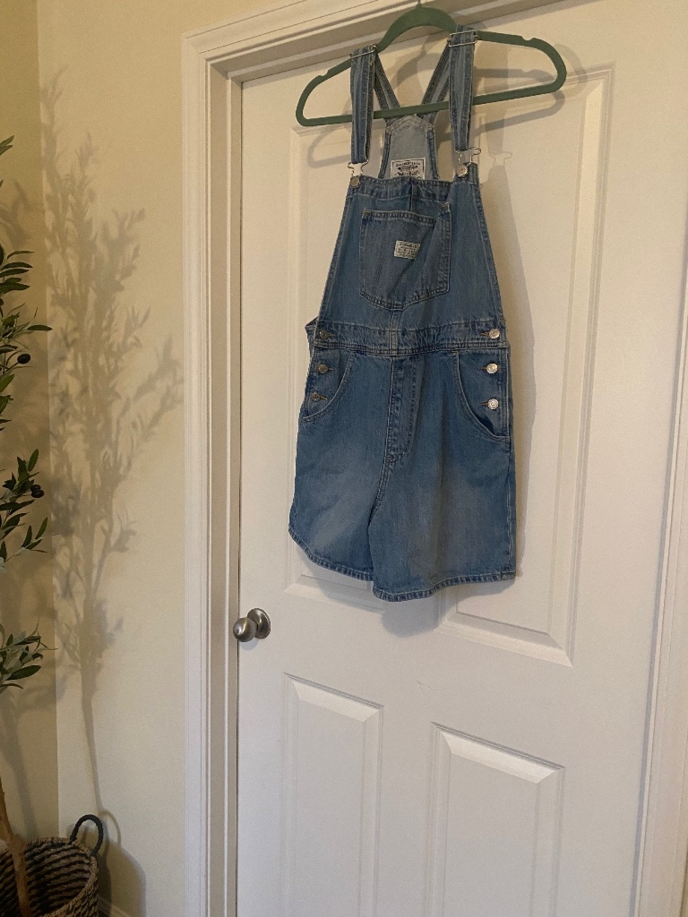 Levi’s shorts overalls